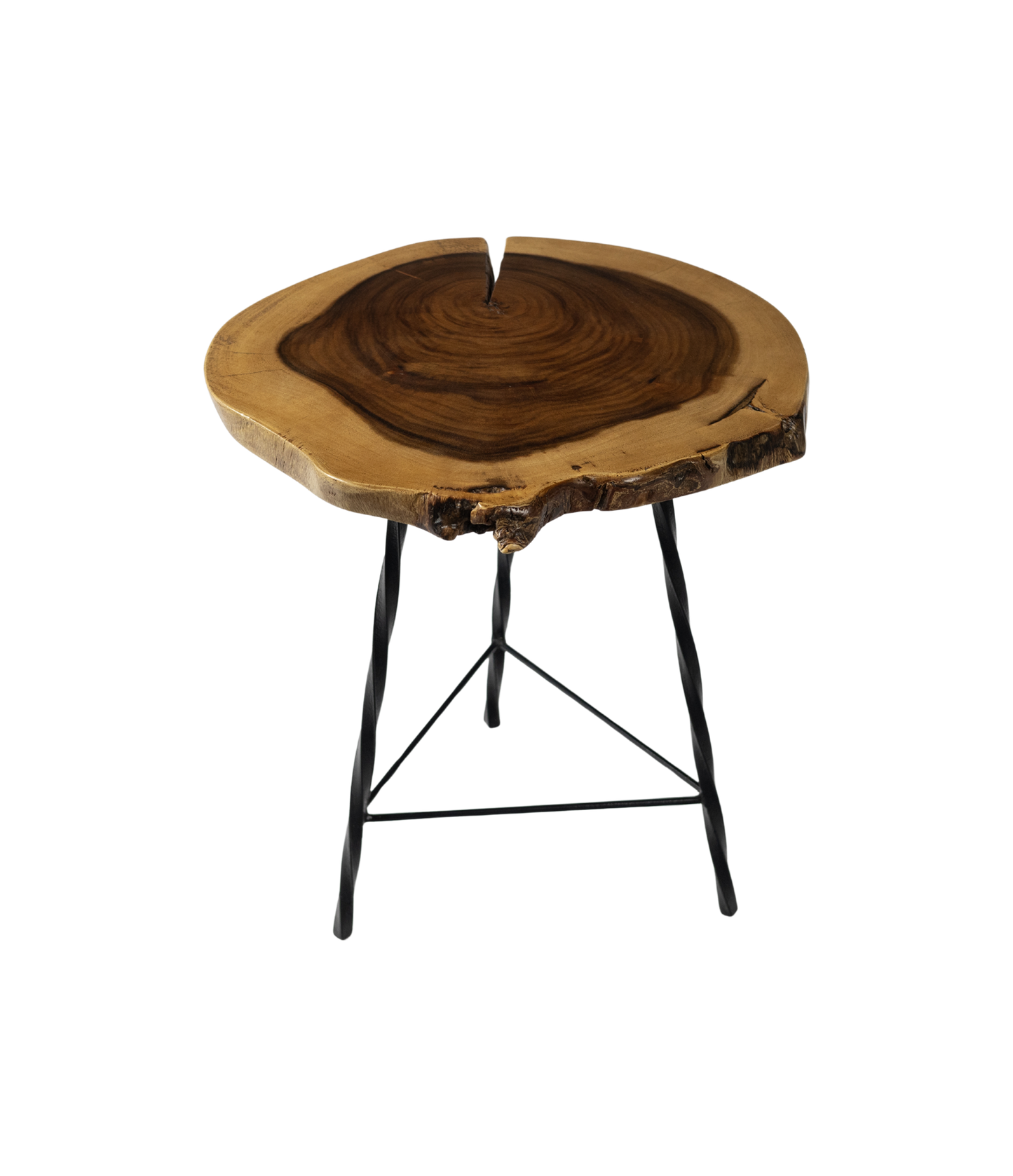 Tree Trunk Side Table