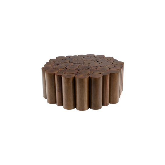 Round Jigsaw Tree Trunk Middle Table 2.0